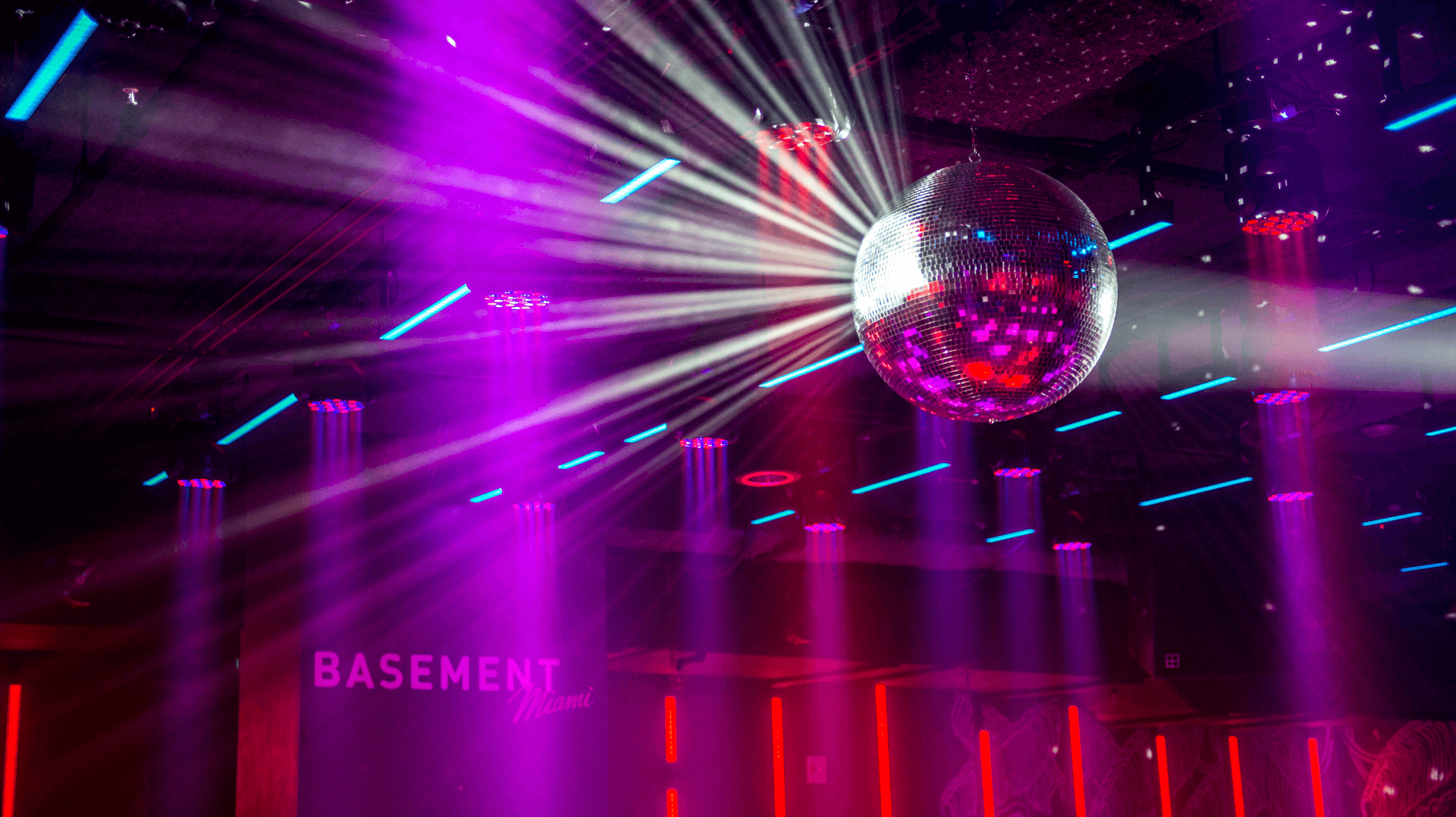 Basement Miami Beach Edition Disco Mirror Ball